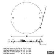LTS Licht&Leuchten - Lichtleiste LED-Sanierungs-Kit RENOV-PL2.0460.840/D 840, DALI