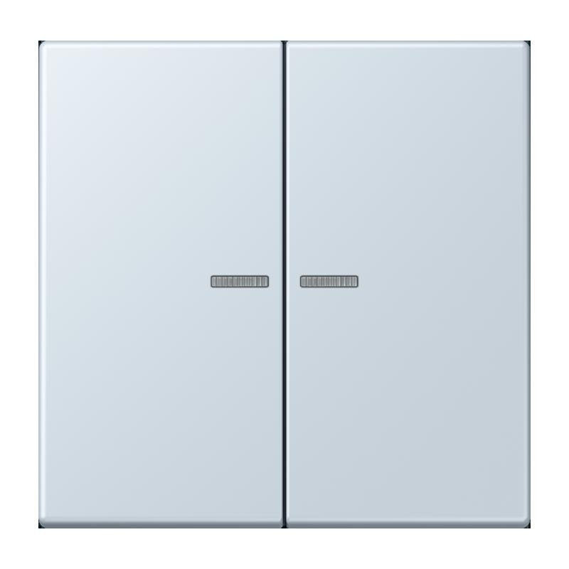 Jung - Abdeckung/Bedienelement für Installationsschalterprogramme Wippe mit Lichtleiter LC 102 KO5 209 outremer pale