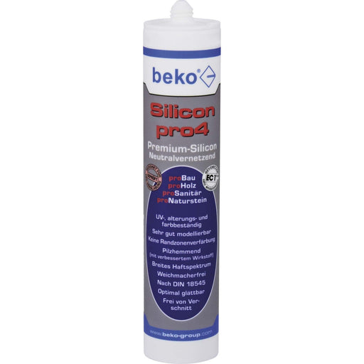 Beko - Dichtstoff Silikon pro4 Universal 22404 310ml manhattan