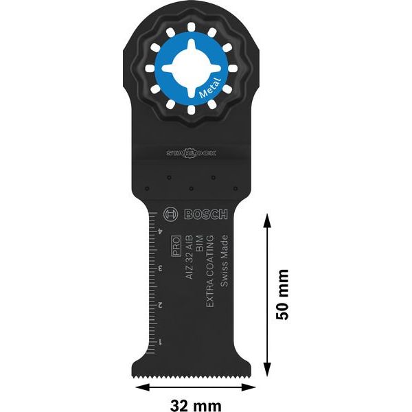 Bosch - Blatt für Oszillierer PRO AIZ 32 AIB Blatt für 2608669077 Multifunktionswerkze