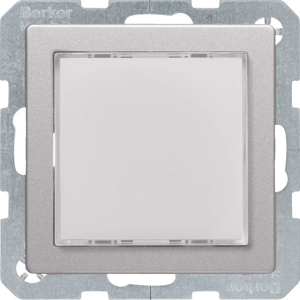 Berker - Info-Lichtsignal für Installationsschalterprogramme LED-Signallicht alu/lack 29516084 RGB