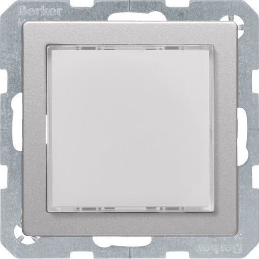 Berker - Info-Lichtsignal für Installationsschalterprogramme LED-Signallicht alu/lack 29516084 RGB
