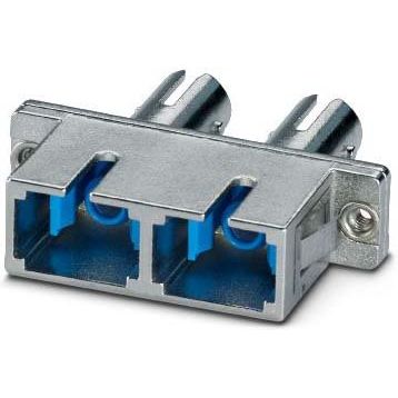 Phoenix Contact - Modularer Steckverbinder LWL-Kupplung 1208098 IP20 2-polig − 6 Stück