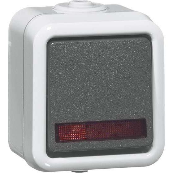 Peha - Installationsschalter Wippschalter Kontrolllicht D 626 WAB GLK 10A 250V