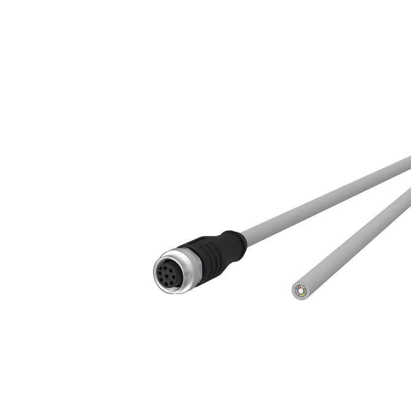 Metz Connect - Konfektioniertes Sensor-Aktor-Kabel Sensor-/Aktorleitung 142MNA20100 A-kodiert,10,0m,M12