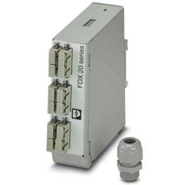 Phoenix Contact - System-Patchpanel LWL Spleißbox 6xSC-D FOCFDX20PPSCD6OM4PT9 OM4 − 1 Stück
