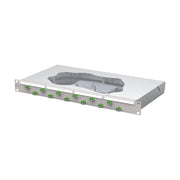 Metz Connect - Patchpanel LWL Patchfeld splice 1504597612-F 12xLC-D APC OS2