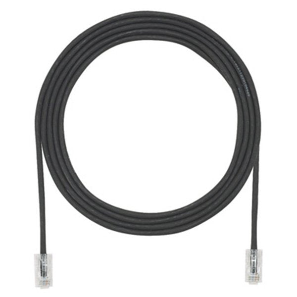 Panduit - Patchkabel Kupfer Patchkabel Cat.6A 1m sw UTP28X1MBL RJ45 AWG28 o.Schirm − 10 Stück