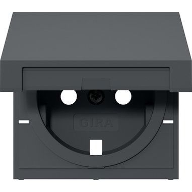 Gira - Zubehör/Ersatzteile für Installationsschalterprogramme Abd. SCHUKO-Steckd. KD 492228 Anthrazit