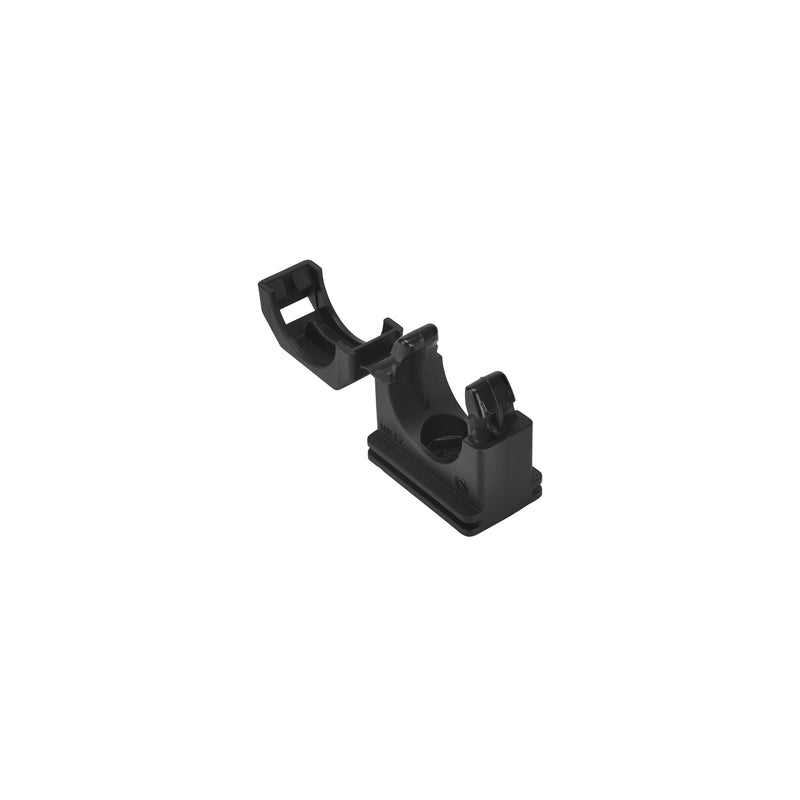 Fränkische - Rohrschelle Wellrohrhalter COPA-S-10B schwarz − 10 Stück