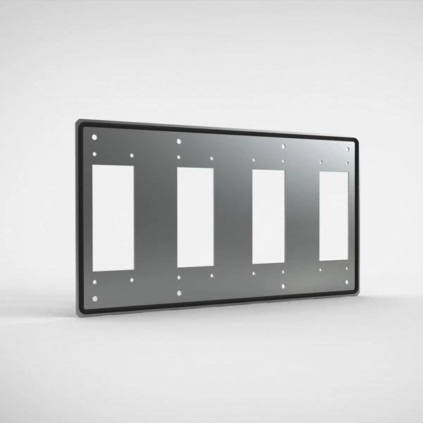 nVent Hoffman - Adapterplatte für Industriesteckverbinder Adapterplatte, 24-16-polig MMG2416 (VE4)