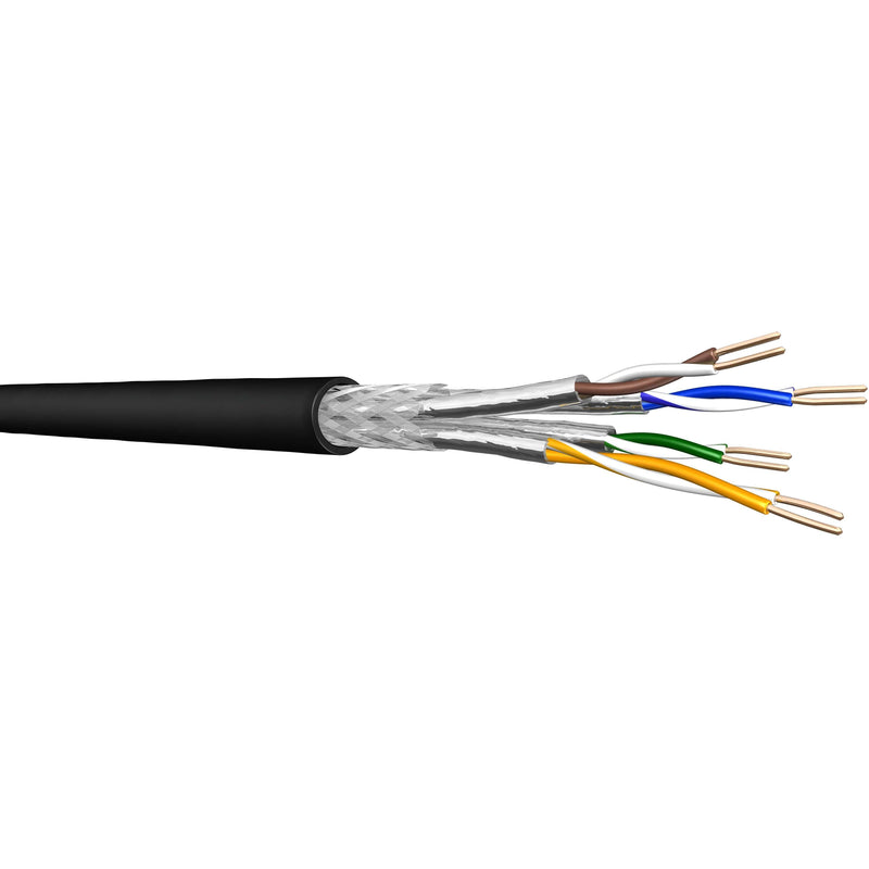 Draka Comteq (DNT) - Daten- und Kommunikationskabel UC900 SS23 PE Kat.7 sw 60011277-PE-T1000 4P S/FTP
