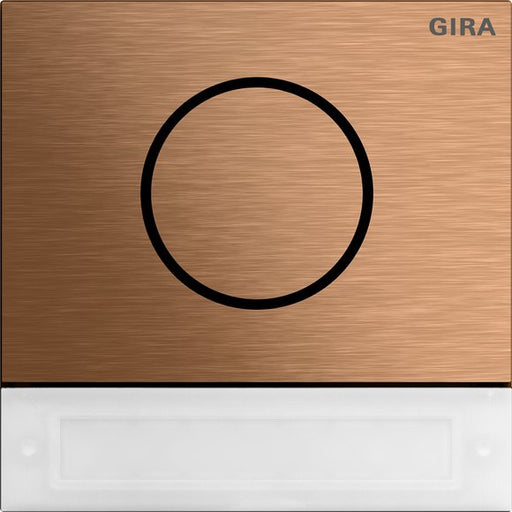 Gira - Funktionsmodul für Türkommunikation Türstationsmod. IBN-Taste 5569921 Bronze