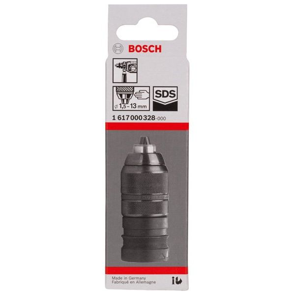 Bosch - Bohrfutter Schnellspannbohrfutter mit 1617000328 Adapter 1,5 - 13 mm