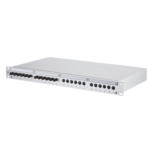 Metz Connect - Patchpanel LWL LWL-Patchfeld OpDAT PF 1502050112-E 12xST OM3 bestückt