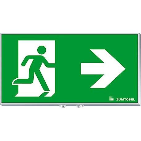 Zumtobel Group - Piktogramm für Not-/Hinweisleuchte Rettungszeichen PURESIGN150#22168702 AW/EW RZ-1R ERI