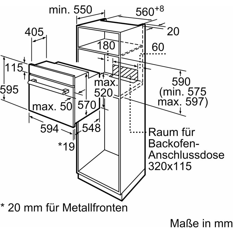 Siemens - Backofen EB-Herd HE013FBB1 IQ100