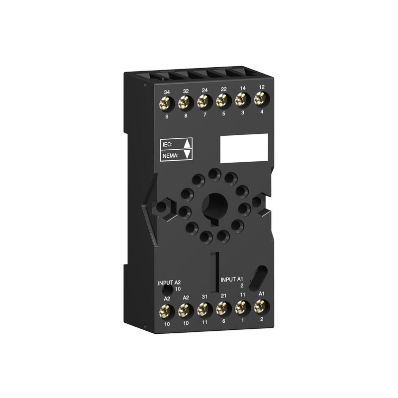 Schneider Electric - Relaissockel Sockel RUZSC2M für Universalrelais − 10 Stück