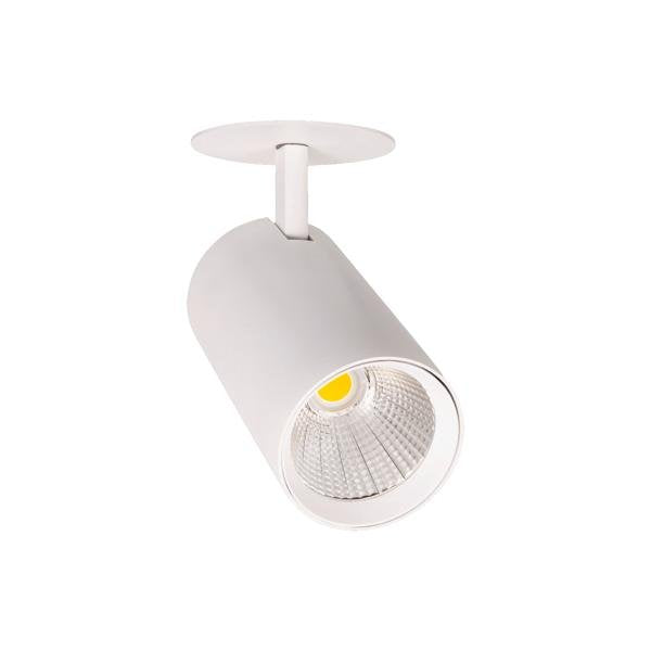 Brumberg Leuchten - Downlight/Strahler/Flutlicht LED-Halb-EB-Richtstrahler 88802183 230V, 20Gr., 3000K