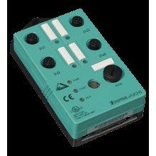 Pepperl+Fuchs Fabrik - Feldbus, Dez. Peripherie - Digitales Ein-/Ausgangs-Modul AS-Interface Modul VBA-4E-G2-ZA − 1 Stück
