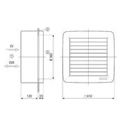 Maico - Fensterventilator Ventilator EVR 31