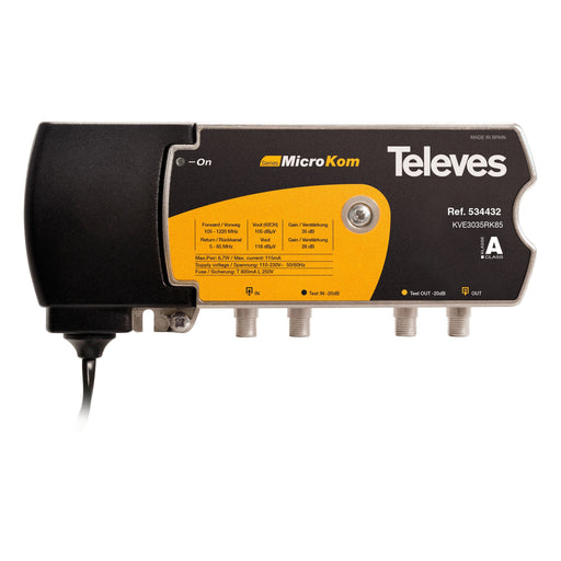 Televes - BK-Verstärker KVE3035RK85 30/35dB mRK,28dB