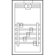 ABN - Anschlussschrank Anschlußgehäuse GAG137N kompl.SAS 5x355A