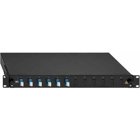 Rutenbeck - Patchpanel LWL BasicLine Spleissbox 2280303060 6xLC-D OS2 blau