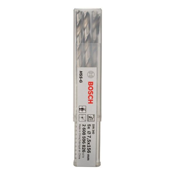 Bosch - Bohrer PRO Metal HSS-G 2608596826 Spiralbohrer 7,5 x