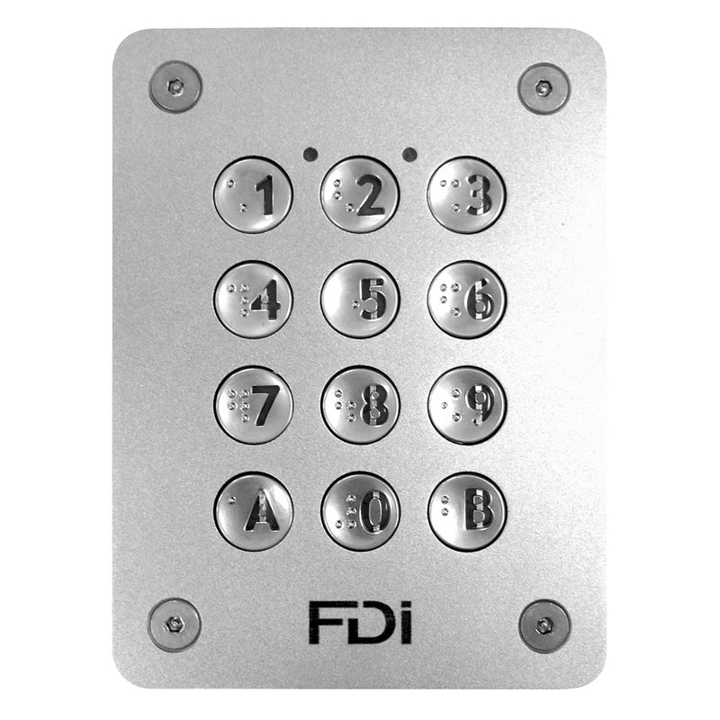 Grothe - Zutrittskontrollsystem Codeschloss FD-025-178 Edelstahl