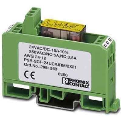 Phoenix Contact - Schaltrelais Sicherheitsrelais PSR-SCF-24UC/URM2x21