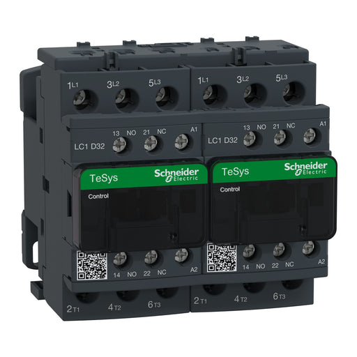 Schneider Electric - Schützkombination Wendeschützkombination LC2D32FE7 15kW/400V/AC3