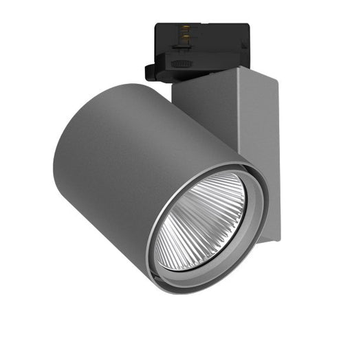LTS Licht&Leuchten - Downlight/Strahler/Flutlicht LED-Stromschienenstrahler JETT-T 105.940.MF si 940, silber