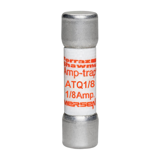Mersen - Zylindrische Sicherung Sicherungseinsatz Midget ATQ1/8 ATQ 10x38 0,125A T − 10 Stück