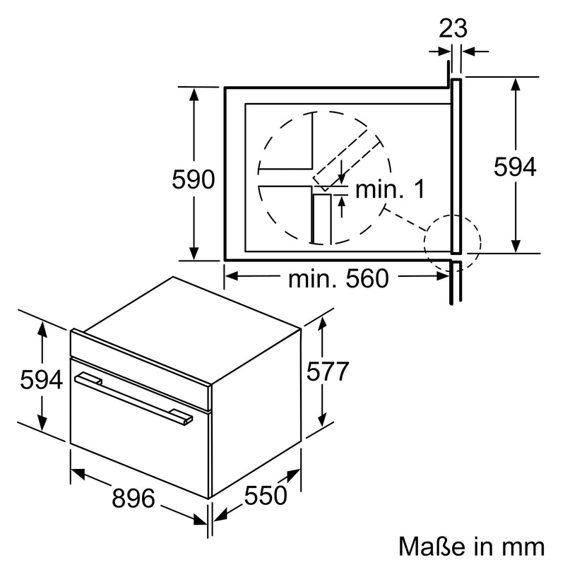 Siemens - Backofen EB-Backofen VB578D0S0 iQ500