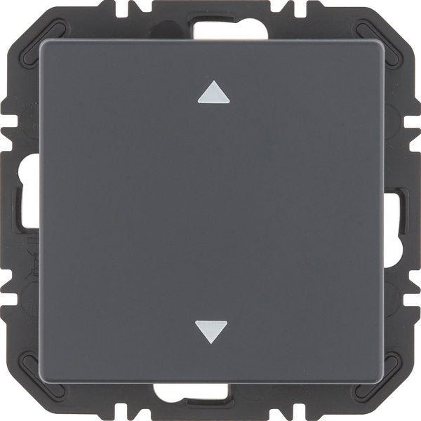 Berker - Bussystem-Hand-/Wandsender Modul Wippe 1f 24116286 Aufdr Q.x anthr