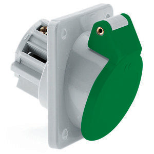 Bals Elektrotech - CEE-Anbausteckdose (IEC 60309) Kleinspannungs-Anbausteckd 4224 ose geneigt 16A 2p <