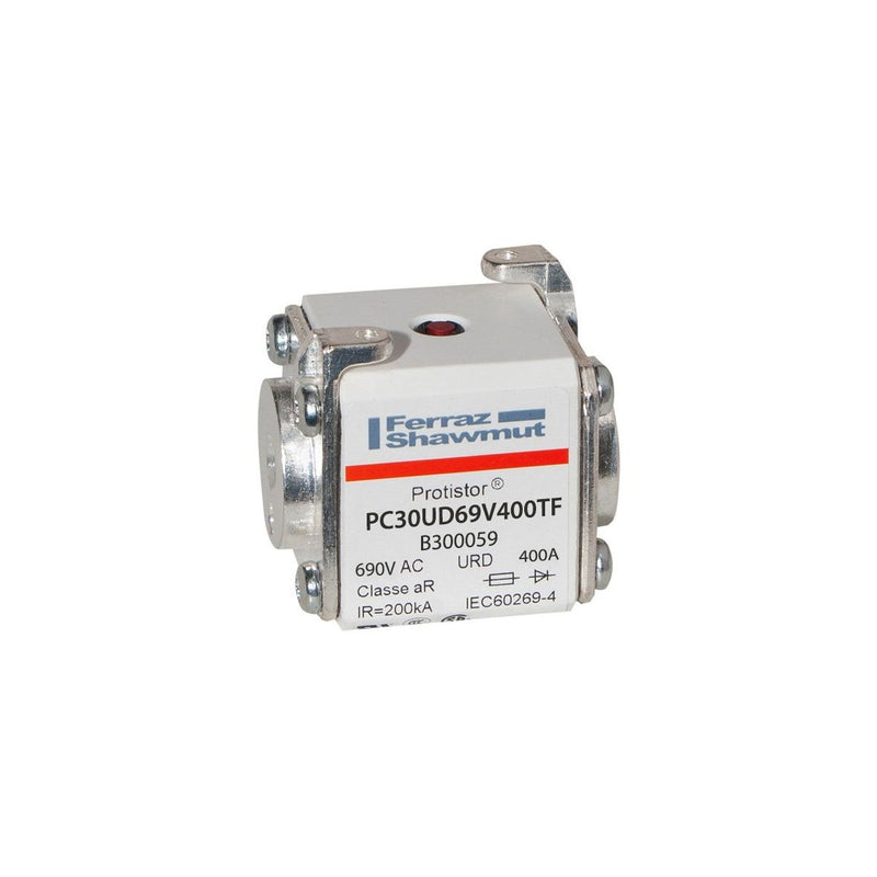Mersen - HRC-Sicherung Sicherungseinsatz aR PC30UD69V400TF Gr.30 AC690V 400A − 3 Stück