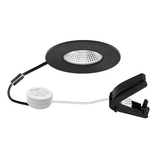 Brumberg Leuchten - Downlight/Strahler/Flutlicht LED-Einbaudownlight 230V 40480183AB 3000K, sw