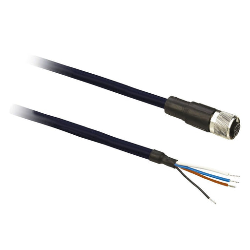 TMSS - Konfektioniertes Sensor-Aktor-Kabel Vorverdrahtete Buchsen XZCPB1141L5 M12-4-polig, PUR 5m − 1 Stück