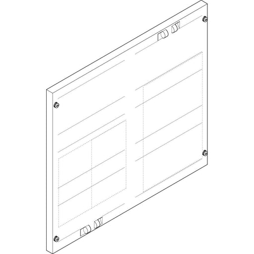 ABN - Abdeckung für Verteilerfeld Abdeckplatte FAP23519N 500x450mm 2FB/3RE