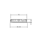 Brumberg Leuchten - Downlight/Strahler/Flutlicht LED-Einbauleuchte 12V DC 12130023 3000K, chrom