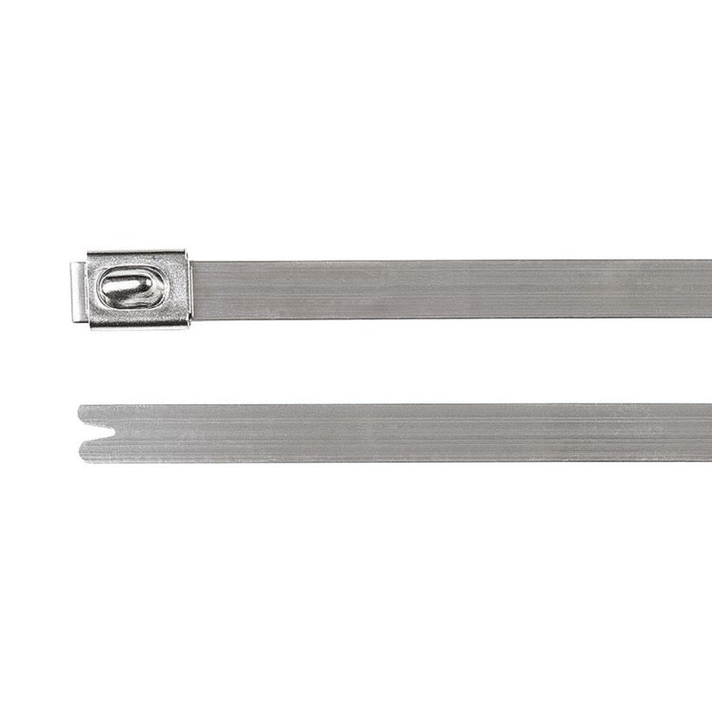 HellermannTyton - Kabelbinder MBT8SS 4,6x201 edelstahl − 100 Stück
