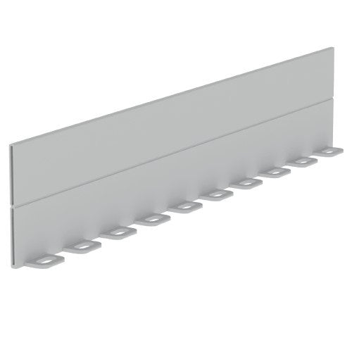 Unex - Trennwand für Kabeltragsystem Trennwand 66831 lichtgrau − 36 Meter