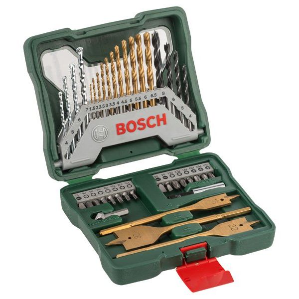 Bosch - Bohrer-Set X-Line TiN-beschichtetes 2607019600 Set, 40-tlg