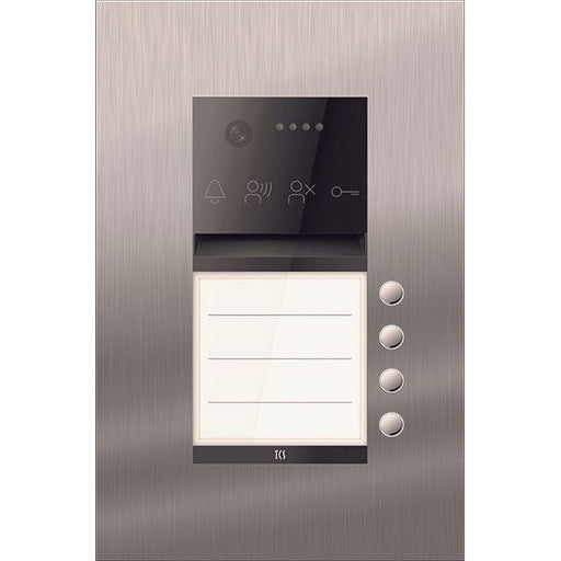 TCS Tür Control - Türstation für Türkommunikation PES PRO UP IP AVU400104-0030 Video 4Tasten ES