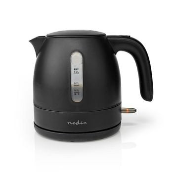 Nedis - Wasserkocher KAWK300EBK 1l