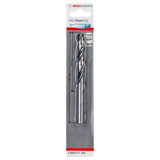 Bosch - Bohrer Metallspiralbohrer HSS 2608577299 PointTeQ DIN 338 mit