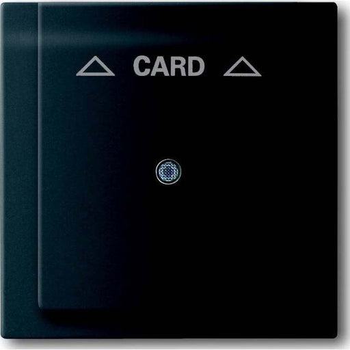 Busch-Jaeger - Abdeckung/Bedienelement für Installationsschalterprogramme Zentralscheibe sw mt 1792-775 für Cardschalter