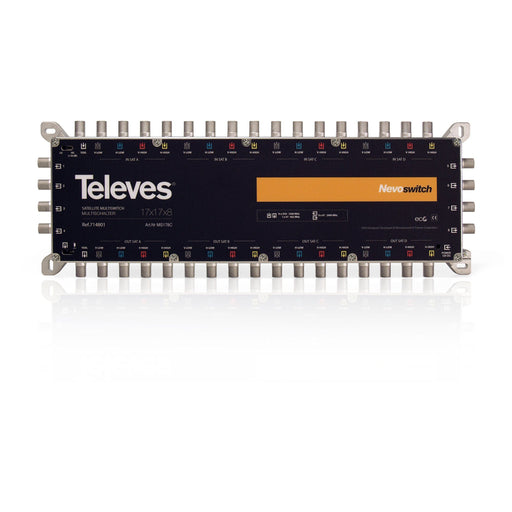 Televes - Multischalter 17 in 8 Guß MS178C NEVO kaskadierb.o.NT